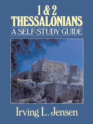 cover image of First & Second Thessalonians- Jensen Bible Self Study Guide